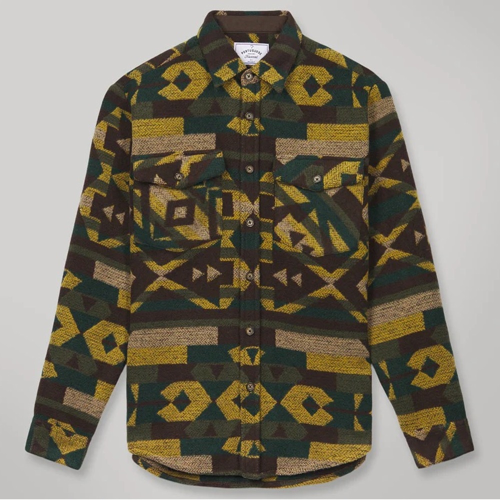 NWT - Portuguese Flannel Morpheus over-shirt - M